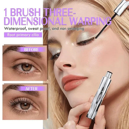💄 ACHETEZ 1 OBTENEZ 1 GRATUIT ! ✨ Mascara Brosse Spirale Waterproof – Boucles Longue Durée, Formule Légère 👁️