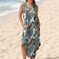 🏖️ PROMO FLASH : -50% ! 🔥 Robe d‘Été Femme Maxi – Légère, Fluide avec Poches & Fente Latérale pour Tous Vos Moments Soleil 👗