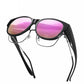 💎 50% DE RÉDUCTION ! 💎 Lunettes de Soleil Oversize « Œil de Chat » 2026 – Verres Polarés UV400, Portables par-dessus les Lunettes de Vue