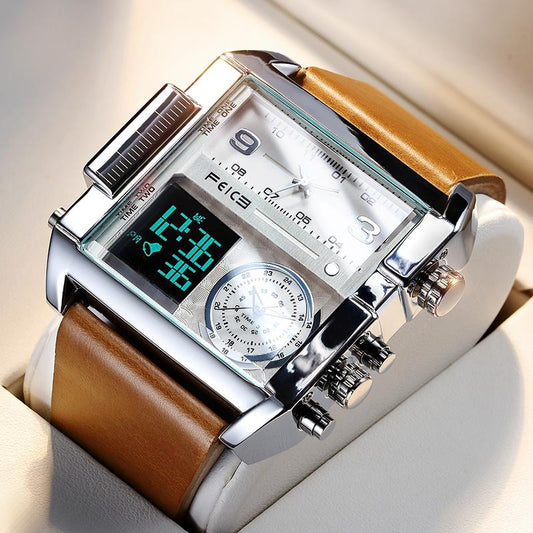 ⌚ PROMO LIMITÉE 50% DE RÉDUCTION ! ✨ Montre de Sport Multifonction Étanche – Cadran Lisible, Bracelet Confort, Style Actif 🏁
