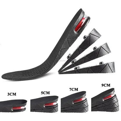 📈 PROMO LIMITÉE 50% DE RÉDUCTION ! 👞 Semelles de Rehaussement – 3-9 cm, Ajustable, Invisible, Amortissantes 🔥