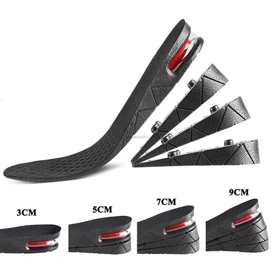 📈 PROMO LIMITÉE 50% DE RÉDUCTION ! 👞 Semelles de Rehaussement – 3-9 cm, Ajustable, Invisible, Amortissantes 🔥