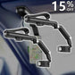 🎉 Promo –50% ! 🚗 Support Téléphone Voiture à Bras Réglable – Rotation 360°, Pince Puissante, Pour Téléphones 50–100 mm ✨