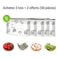 🥦 ACHETEZ 3, RECEVEZ 2 GRATUITS ! ✨ Sacs Alu Réutilisables – Fraîcheur Prolongée, Zéro Déchet & Lavables en Machine ! 🌱📦