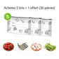 🥦 ACHETEZ 3, RECEVEZ 2 GRATUITS ! ✨ Sacs Alu Réutilisables – Fraîcheur Prolongée, Zéro Déchet & Lavables en Machine ! 🌱📦