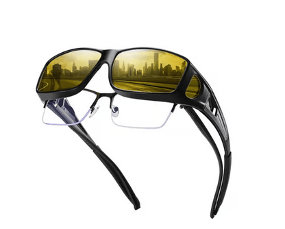📢 55% DE RÉDUCTION !!! 🎅 Lunettes de Conduite à Vision Nocturne Polariseées Anti-éblouissement – Voir Clairement, Conduire en Toute Sécurité la Nuit ✨🛡️