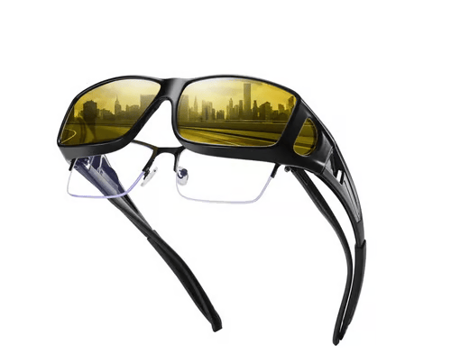 📢 55% DE RÉDUCTION !!! 🎅 Lunettes de Conduite à Vision Nocturne Polariseées Anti-éblouissement – Voir Clairement, Conduire en Toute Sécurité la Nuit ✨🛡️