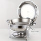 🍽️ 55% DE RÉDUCTION ! Ensemble de Buffet Inox Pro – 2 Réchauds 5L, Design Élégant & Chaleur Longue Durée ✨