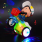 ⚡ PROMO 50 % DE RÉDUCTION ! 💣 Tricycle Acrobatique Enfant – Musique, Lumières, Poupée Amovible ✨