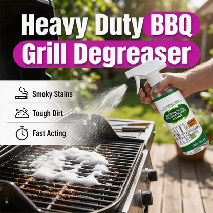 🔥 PROMO LIMITÉE 50% DE RÉDUCTION ! ✨ Spray dégraissant ultra‑puissant à action rapide pour barbecues – Efficace, Doux, Multi‑surfaces 🧽