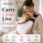 👶 PROMO LIMITÉE 50% DE RÉDUCTION ! ✨ Porte‑bébé léger respirant – Ajustable, Confortable 🌿