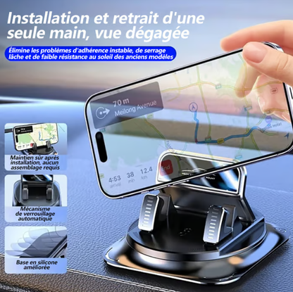 🚗 OFFRE FLASH : 50% DE RÉDUCTION ! 📱 Support Téléphone Voiture 360° – Ventouse Antidérapante, Angle Réglable & Compatible Tous Téléphones 🔄