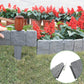 🏡 PROMO LIMITÉE 50% DE RÉDUCTION ! 💥 Clôture Jardin Pierre Reconstituée – Aspect Naturel, ABS Durable, Facile à Installer ✨