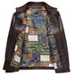 📢 60 % DE RÉDUCTION !! ⏰ Veste Chaude en Cuir pour Homme – Doublure en Peluche, Col Montant & Multiples Poches 🖤
