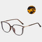 🔥 50% DE RÉDUCTION ! ✨ Lunettes Anti-Lumière Bleue Femme - Monture Large Léger (19.5g), Confortable et Élégant pour Usage Quotidien 👓💻
