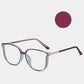 🔥 50% DE RÉDUCTION ! ✨ Lunettes Anti-Lumière Bleue Femme - Monture Large Léger (19.5g), Confortable et Élégant pour Usage Quotidien 👓💻