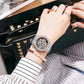 ⌚ PROMO LIMITÉE 50% DE RÉDUCTION ! 💥 Montre Femme Cadran Strass – Cuir, Étanche 30M, Fermoir Réglable ✨