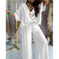💎 -48% COMBINAISON FEMME UNIE ! 💎 Col V, Taille Réglable & Tissu Doux pour un Style Décontracté Chic
