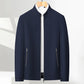 🔥Best-seller🔥Veste Décontractée à Col Montant et Fermeture à Glissière pour Hommes