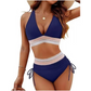 👙 Soldes 2026 — Plus de 44 000 vendus!🔥 Bikini taille haute avec contrôle ventre & patchwork coloré – 6 couleurs, ajustable & ultra flatteur – parfait pour l'été 💕