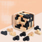 🔥 50 % de réduction ! 👶 Puzzle en bois en forme de T – Jeu de réflexion éducatif pour enfants & adultes, 54 pièces, développement cognitif 🧠✨