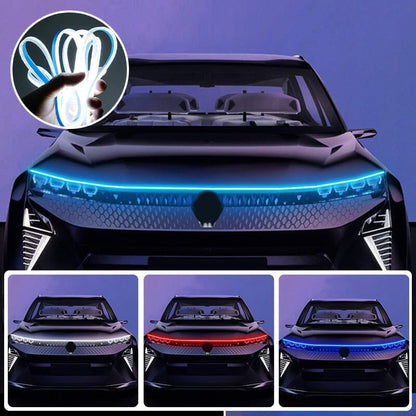 ✨ Vente 2026 — Plus de 31 300 vendus!🚗 Éclairage LED pour Capot Scan Start dynamique