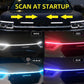 ✨ Vente 2026 — Plus de 31 300 vendus!🚗 Éclairage LED pour Capot Scan Start dynamique