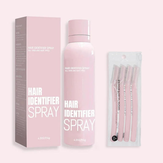 🎁Køb 2 få 1 gratis🔥Hair Identification Spray - Gør dit ansigt så glat som et afskallet æg.