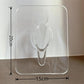 🏺 PROMO LIMITÉE 50% DE RÉDUCTION ! 💥 Vase Cadre Acrylique Moderne – Design Nordique, Transparent, Polyvalent ✨