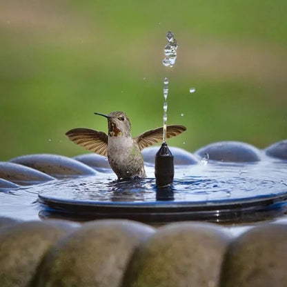 💎 -58% FONTAINE SOLAIRE FLOTTANTE ! 💎 4 Jets, Sans Fil & Écologique pour Jardin, Étang & Bain d'Oiseaux