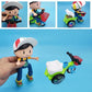 ⚡ PROMO 50 % DE RÉDUCTION ! 💣 Tricycle Acrobatique Enfant – Musique, Lumières, Poupée Amovible ✨