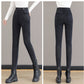 💕 60 % de réduction – Jean skinny stretch chaud taille haute pour femme : confort, chaleur et style 💃👖