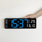🎉 Soldes 2026 — Plus de 31 000 vendus ! 💞 Horloge numérique auto Grande horloge numérique avec température, date, heure d'été automatique, lumière de nuit, Dimmer de luminosité automatique