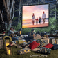🔥 60% DE RÉDUCTION ! ✨ Écran Projection Portable Extérieur - Pliable et Réglable, Qualité 4K, Soirée Cinéma en Plein Air 🎬🌌