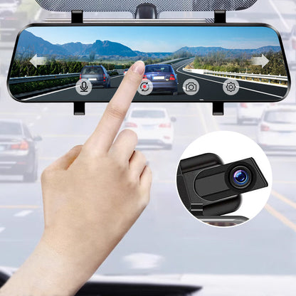 🚗 PROMO LIMITÉE 50% DE RÉDUCTION ! ✨ Dashcam 10″ – Tactile, Double Caméra, GPS, HD ✨
