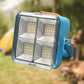🔦⏰ 50% DE RÉDUCTION ! Lampe de Travail Solaire & Batterie Externe – 4 Modes, 90° Pivotante, Aimant & Étanche IP66 🏕️