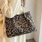 👜 PROMO LIMITÉE 50% DE RÉDUCTION ! ✨ Sac Léopard Grande Capacité – Mode, Polyvalent, Cuir PU 🐆