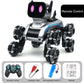 🔥 Offre Spéciale ! ✨ Robot Chien Acrobatique 8 Roues - Détection Gestuelle, 360° Cascades, Lumières LED et Musique 🐾🤖
