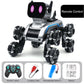 🔥 Offre Spéciale ! ✨ Robot Chien Acrobatique 8 Roues - Détection Gestuelle, 360° Cascades, Lumières LED et Musique 🐾🤖