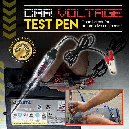 🎉50% DE RÉDUCTION ! ⚡ Testeur de Tension pour Voiture – Détection Sans Contact, Affichage Numérique LED & Sécurité Anti-Choc pour Circuits 3–24V ! 🔧🚗