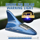 🚗 PROMO -50% ✨ Feu d'Avertissement Solaire « Shark Fin » — Recharge Solaire & Sans Câble 🌙