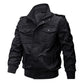 Veste Zipper Militaire Homme - Col Stand 👔⚡️ | Style Robust 🛡️🔥|Livraison offerte ✈️