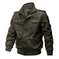 Veste Zipper Militaire Homme - Col Stand 👔⚡️ | Style Robust 🛡️🔥|Livraison offerte ✈️