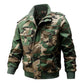Veste Zipper Militaire Homme - Col Stand 👔⚡️ | Style Robust 🛡️🔥|Livraison offerte ✈️