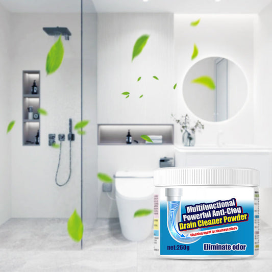 ✨ 50 % de réduction ! 🔥 Poudre Débouche-Canalisation Multifonctionnelle – Élimine Bouchons, Graisse & Mauvaises Odeurs en 10 min ! 🚽