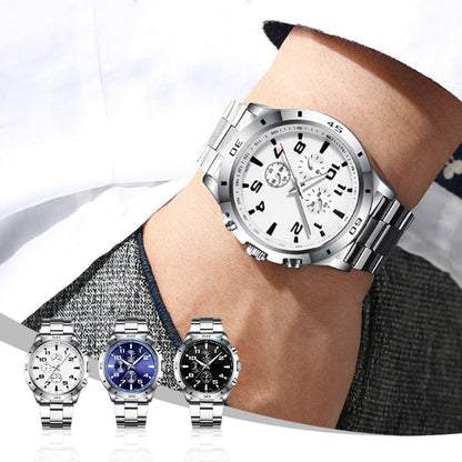 🔥Nouveauté ! 50 % de réduction sur la Montre à Quartz Lumineuse Étanche – Design Élégant, Aiguilles Nocturnes & Cadeau Surprise pour 100 Chanceux ! ⌚✨