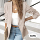🎉 Soldes 2026 — Plus de 79 000 vendus ! 🧥 Veste élégante col revers bouton – Tissu doux et luxueux ✨