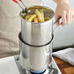 🔥 PROMO LIMITÉE 50% DE RÉDUCTION ! 🎁 Friteuse Multifonctionnelle Acier Inoxydable 304 – Anti-éclaboussures, Économe en Huile, Polyvalente 🍟