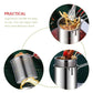 🔥 PROMO LIMITÉE 50% DE RÉDUCTION ! 🎁 Friteuse Multifonctionnelle Acier Inoxydable 304 – Anti-éclaboussures, Économe en Huile, Polyvalente 🍟
