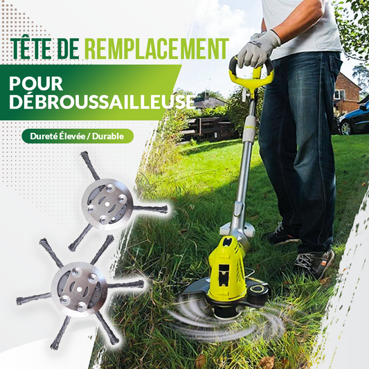 📢CHETEZ 1, OFFERT 1 ! 🔧 Tête de Remplacement pour Débroussailleuse – Universelle, Installation Facile & Construction Durable pour Jardinage 🌿